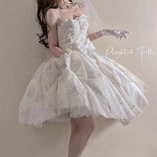 Elegant Wedding Dress Light LO Lolita Dress S21127