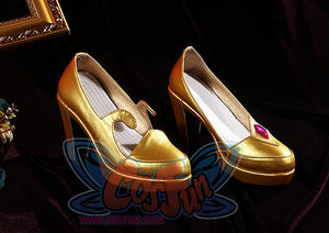 Genshin Impact Mona Cosplay Shoes C02890  AAA