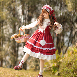 Daily Lovely and Sweet Pudding Lolita Dress
