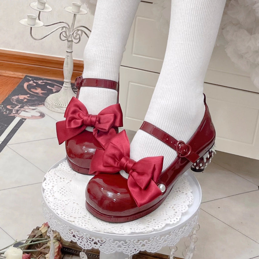 Elegant Princess Round Toe Lolita Shoes S22457