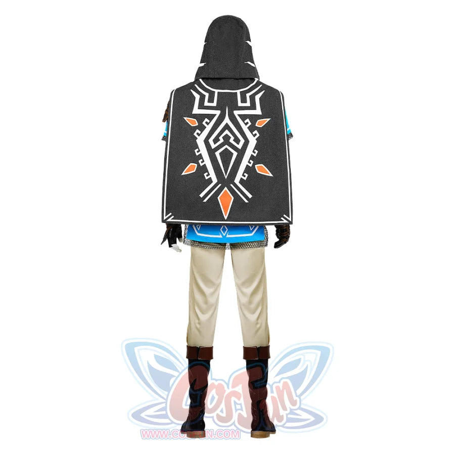 The Legend of Zelda: Tears of the Kingdom Link Cosplay Costume Upgraded Version N07302S - cosfun