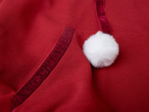 COSFUN Original Snowball Elk Red Christmas Hoodie C00164
