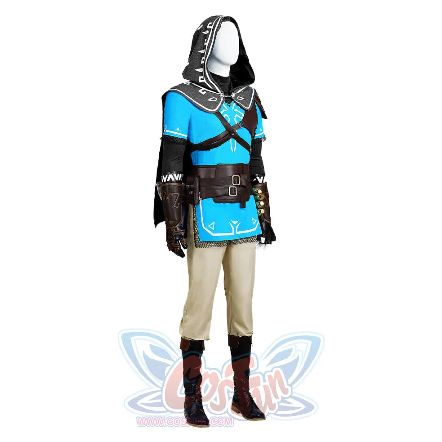 The Legend of Zelda: Tears of the Kingdom Link Cosplay Costume Upgraded Version N07302S - cosfun
