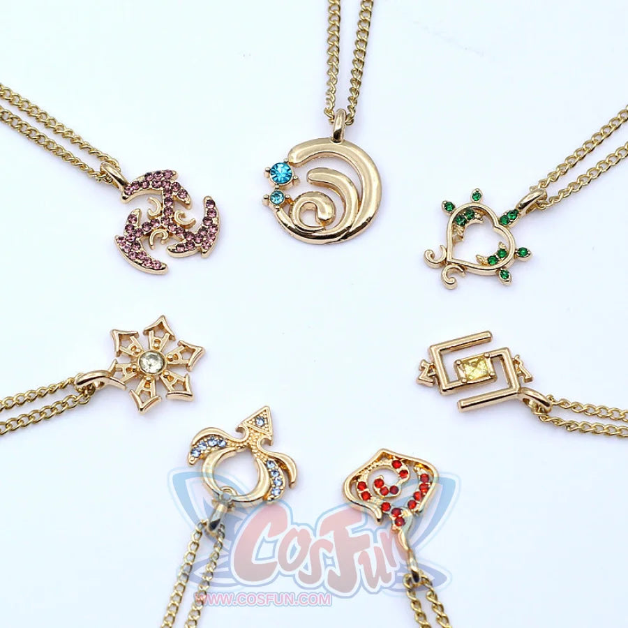 Genshin Impact Vision Necklaces N07311 - cosfun