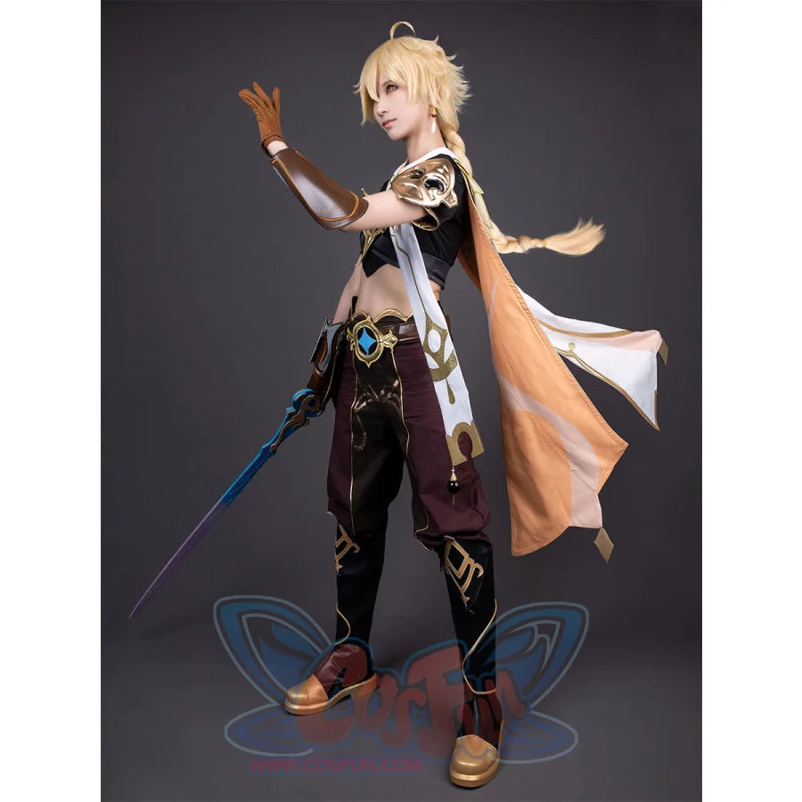 【CLEARANCE】Game Genshin Impact The Same Style of Aether Cosplay Costumes N00098 AAA - cosfun