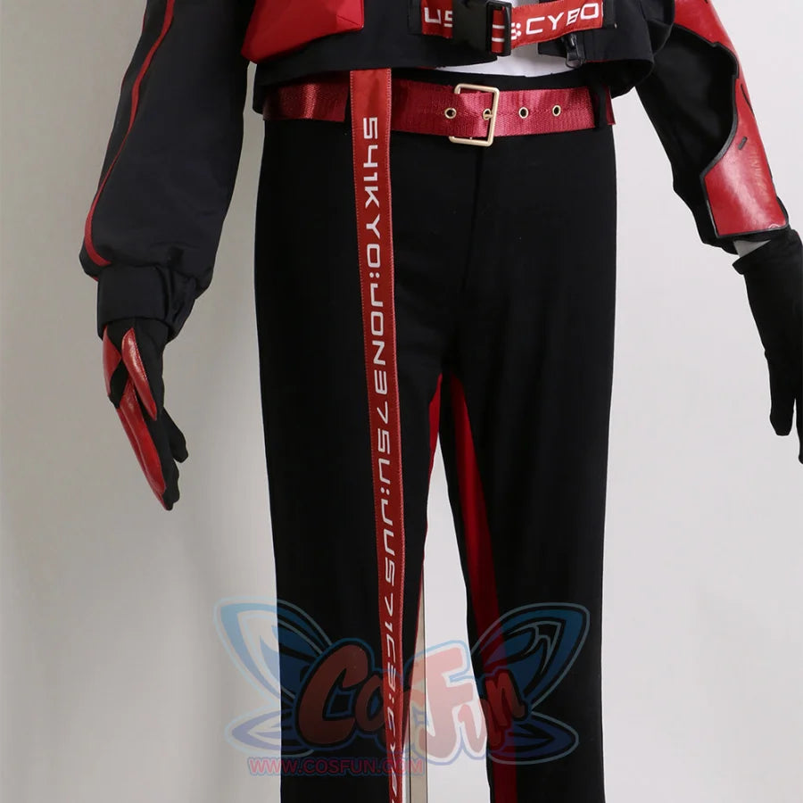 NIJISANJI Virtual YouTuber Noctyx Fulgur Ovid Cosplay Costume N07409 - cosfun