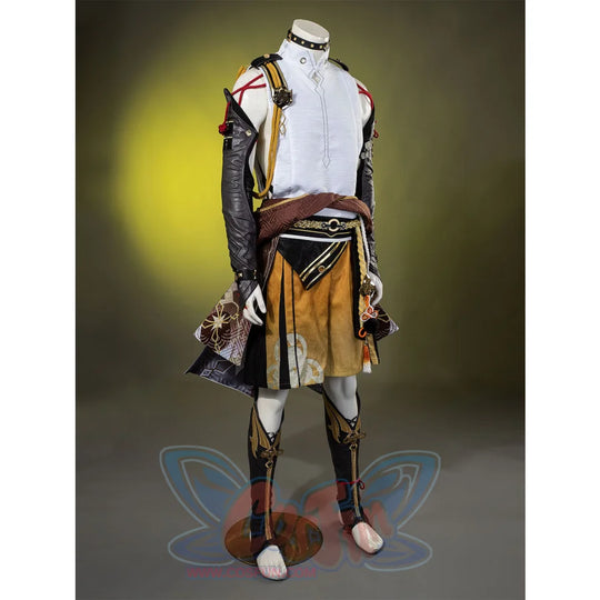 Ready To Ship Genshin Impact Shikanoin Heizou Cosplay Costume/Shoes C07486 Aaa Costumes