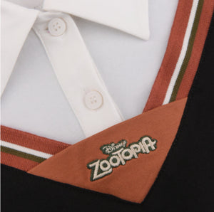 Zootopia Fake Two-piece Jersey Couple T-shirt