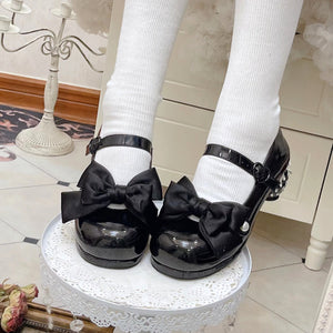 Elegant Princess Round Toe Lolita Shoes S22457