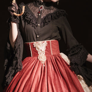 Elizabeth Elegant and Vintage Lolita Long Sleeve Shirt