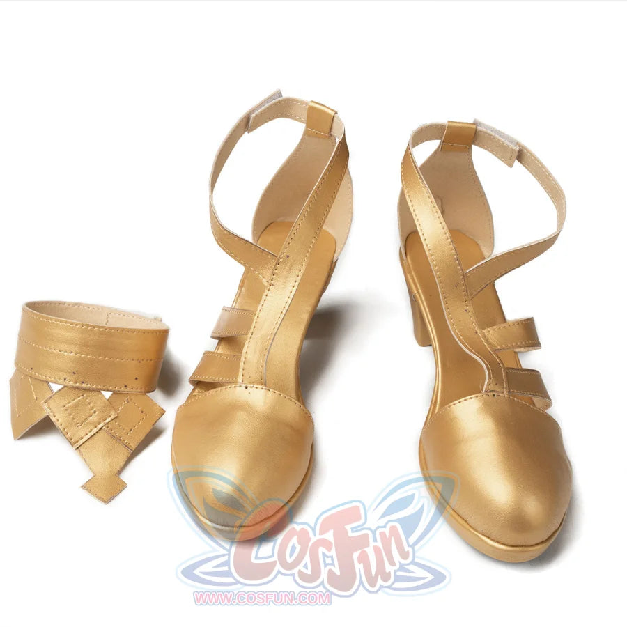 Genshin Impact Layla Cosplay Shoes C07584 &amp; Boots