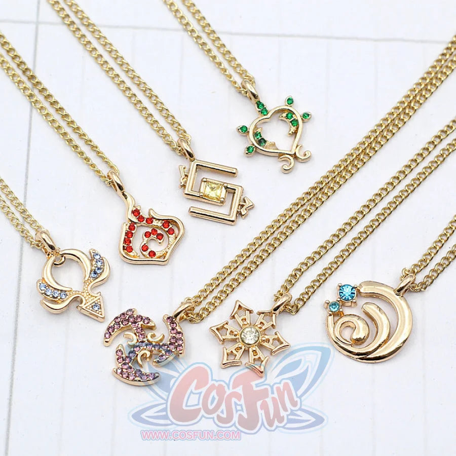 Genshin Impact Vision Necklaces N07311 - cosfun