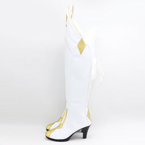 Genshin Impact Jean Cosplay Shoes Women Boots C00964