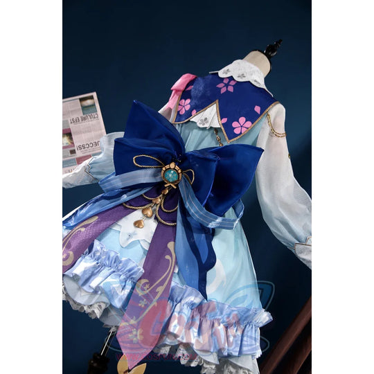 Genshin Impact Kamisato Ayaka Springbloom Missive Cosplay Costume C07483 Aa + Costumes