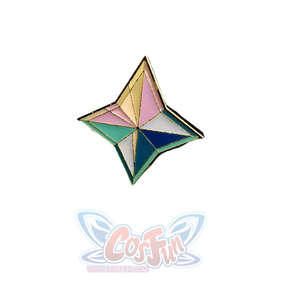 Genshin Impact Primogems Brooch N07319_set - cosfun