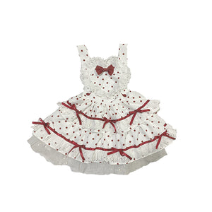 Pre-sale Cute Sweet Lolita Heart-shaped Wavepoint Summer Dress S30003