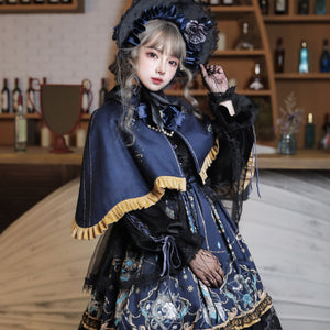 Vintage Gothic Lolita Long-sleeved Dress Sets S22602