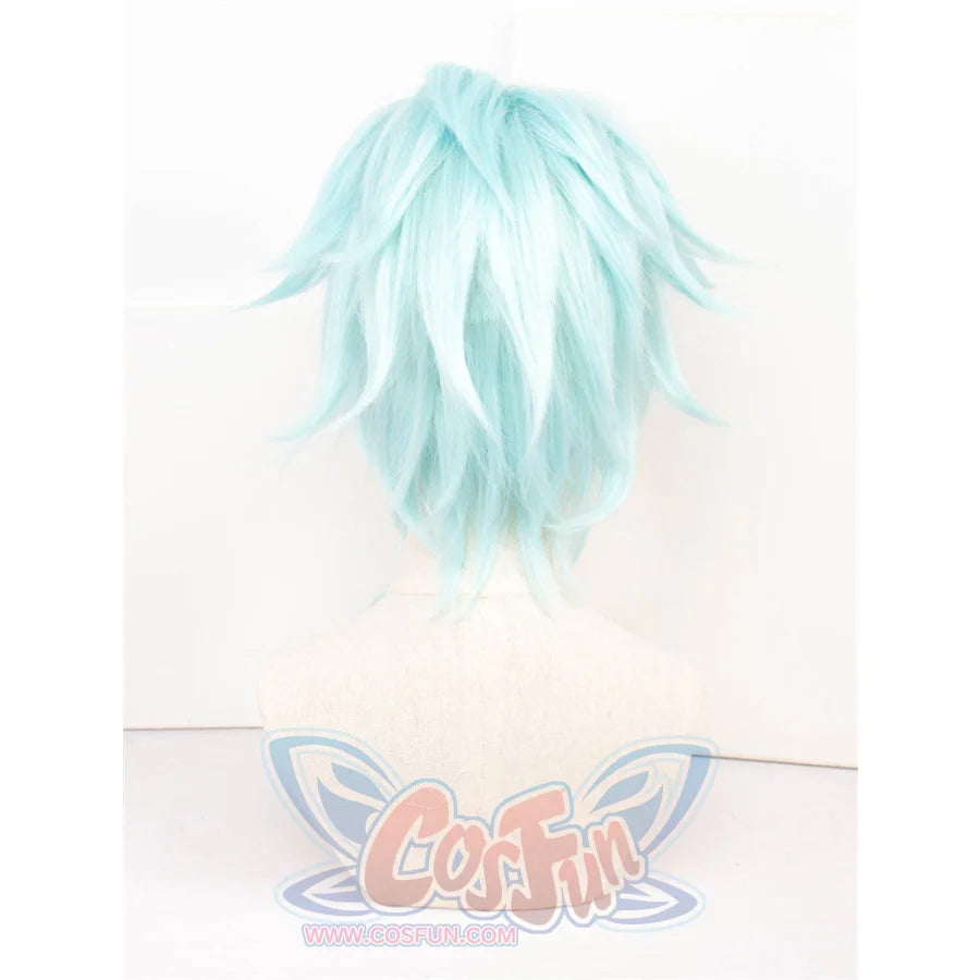 Genshin Impact Fatui Harbinger The Doctor Il Dottore Cosplay Wig C07339 Wigs