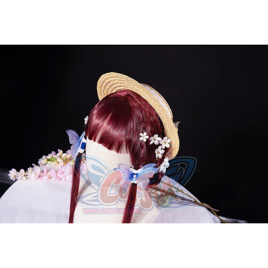 Pre-Sale Genshin Impact Kamisato Ayaka Springbloom Missive Cosplay Costume C07445 Aaa Costumes