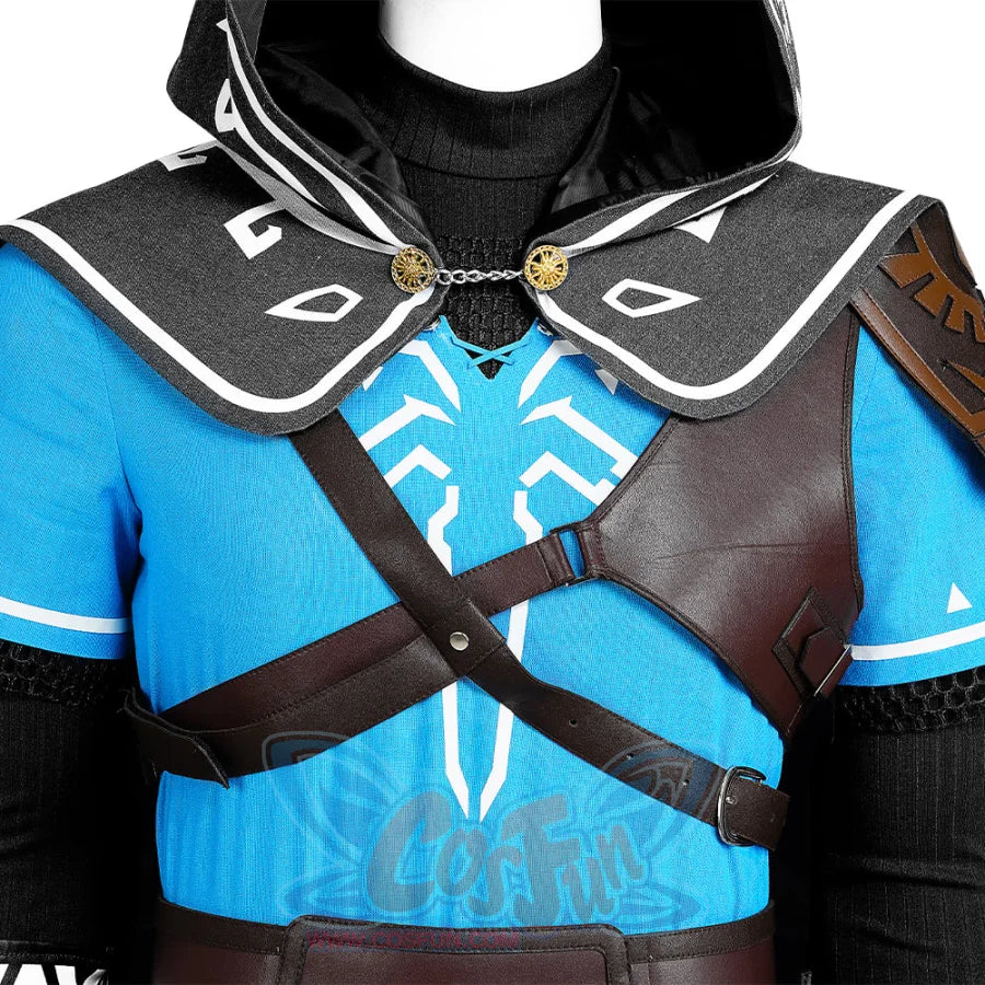 The Legend of Zelda: Tears of the Kingdom Link Cosplay Costume Upgraded Version N07302S - cosfun