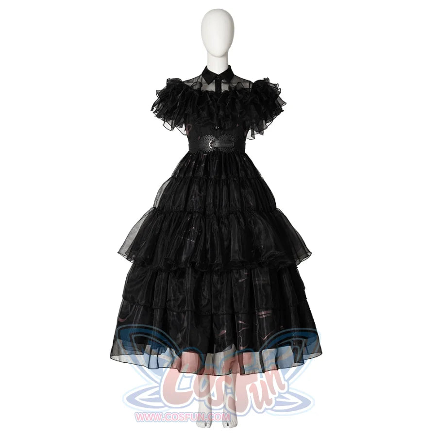 Wednesday Addams Cosplay Costume N07196 - cosfun
