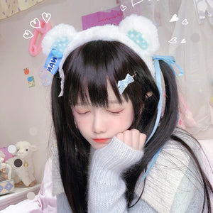 Daily Sweet Lolita Bear Ear Hairband