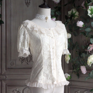 The Poem of Roses Elegant Lolita Short Sleeve Shirt
