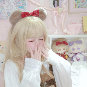 Lovely and Sweet Lolita Bear and Cat Hairband