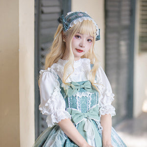 Lovely Chiffon Loose Lolita Long Sleeve Shirt