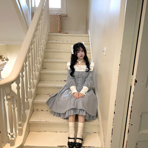Lovely Elegant Lolita Large Size Slim Dress