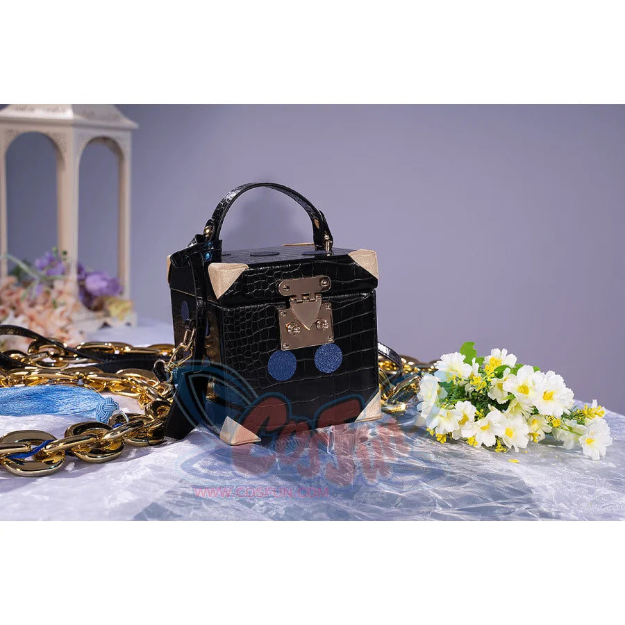 Genshin Impact X Pizzahut Yelan Cosplay Costume C07479 Aa Bag(Sold Separately From Costume And