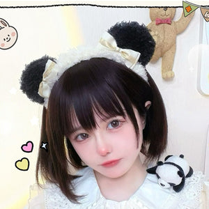 Lovely Lolita Panda Bowknot Hairband