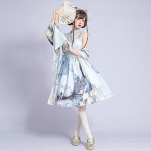 Chinese Style Vintage Lolita Slip Dress Sets