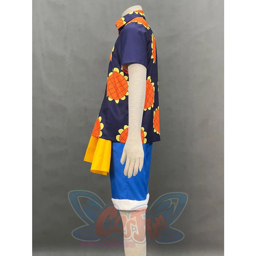 Japanese Anime Monkey D. Luffy Cosplay Costume N07418 - cosfun