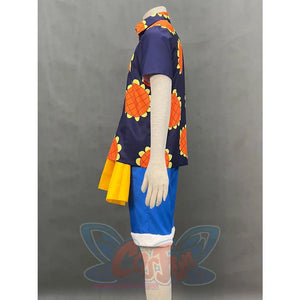 Japanese Anime Monkey D. Luffy Cosplay Costume N07418 - cosfun