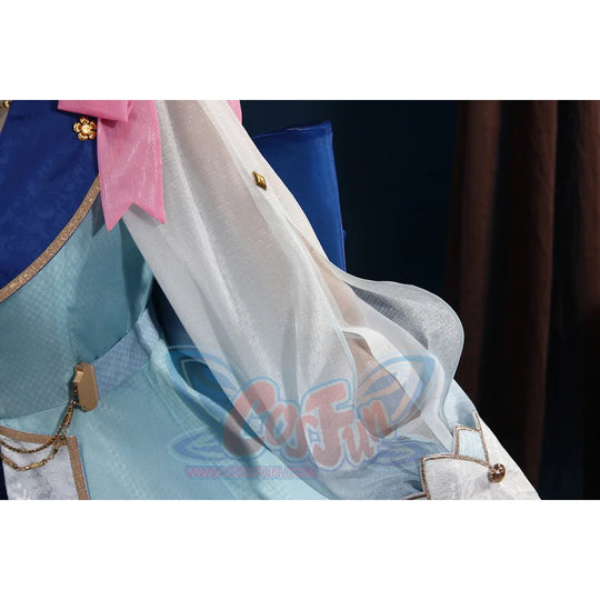 Genshin Impact Kamisato Ayaka Springbloom Missive Cosplay Costume C07483 Aa + Costumes