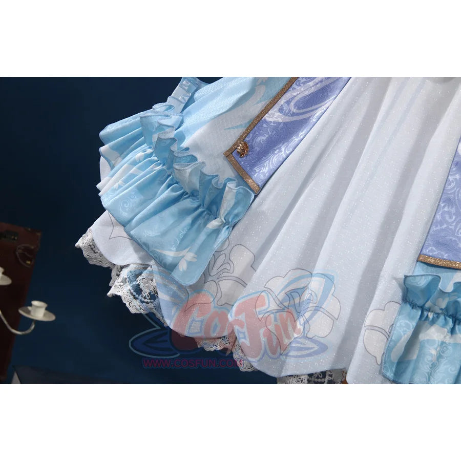 Genshin Impact Kamisato Ayaka Springbloom Missive Cosplay Costume C07483 Aa + Costumes