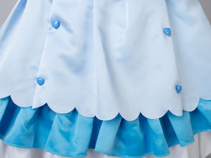 Nekopara Vanilla Cosplay Costume Blue Maid Outfit C00659