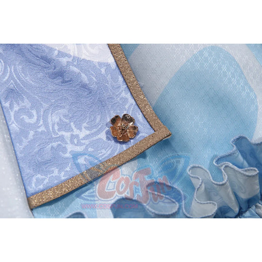 Genshin Impact Kamisato Ayaka Springbloom Missive Cosplay Costume C07483 Aa + Costumes