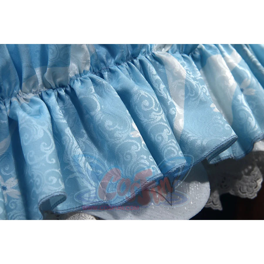 Genshin Impact Kamisato Ayaka Springbloom Missive Cosplay Costume C07483 Aa + Costumes