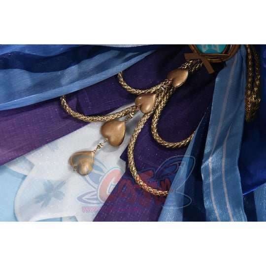 Genshin Impact Kamisato Ayaka Springbloom Missive Cosplay Costume C07483 Aa + Costumes