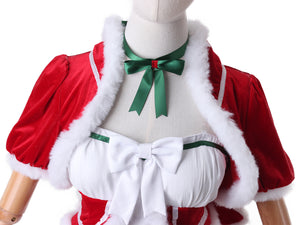 Re: Zero − Starting Life in Another World Rem Cosplay Christmas Outfit C00881