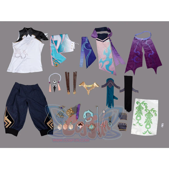 Ready To Ship Genshin Impact Xiao Cosplay Costume/Shoes C07487 Aaa Costumes