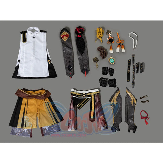 Ready To Ship Genshin Impact Shikanoin Heizou Cosplay Costume/Shoes C07486 Aaa Costumes