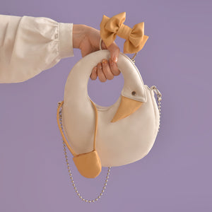White Goose Cute Versatile Bag