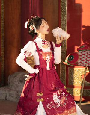 Chinese New Year Lolita Two-piece Dress