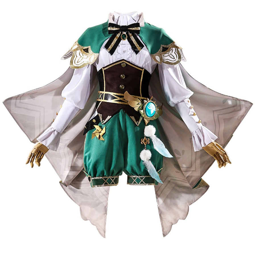 Genshin Impact Venti Barbatos Cosplay Costume C02889  AAA