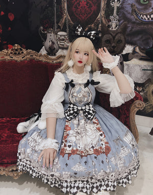 New Lolita Original Retro JSK Chiffon Dress S20067