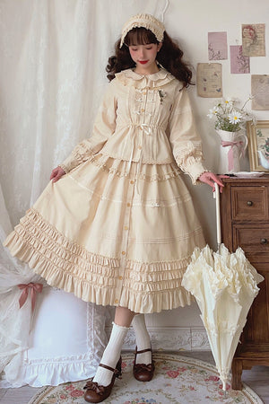 Autumn and Winter Retro Idyllic Lolita Dress
