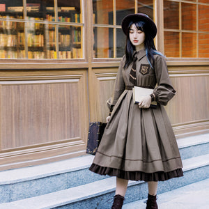 Simple Elegant Autumn And Winter Lolita Dress